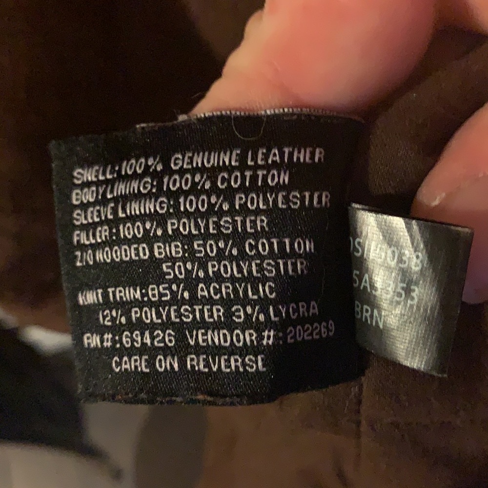 Black Rivet leather jacket. - Picture 7 of 7
